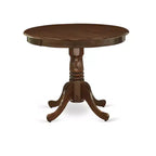 Dining Table Made of Rubber Wood, 36 Inch Round