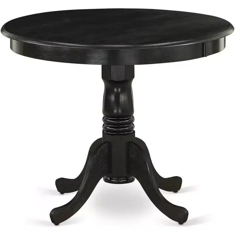 Dining Table Made of Rubber Wood, 36 Inch Round