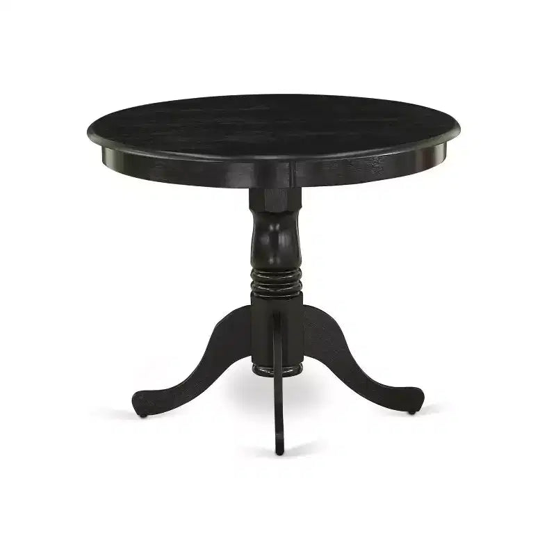 Dining Table Made of Rubber Wood, 36 Inch Round