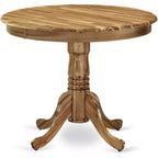 Dining Table Made of Rubber Wood, 36 Inch Round