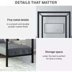 Modern Metal Canopy Bed