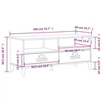 TV Stand Storage Media Console Entertainment Center Solid Wood Pine