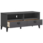 TV Stand Storage Media Console Entertainment Center Solid Wood Pine