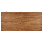 Wood 3-Drawer Writing Desk