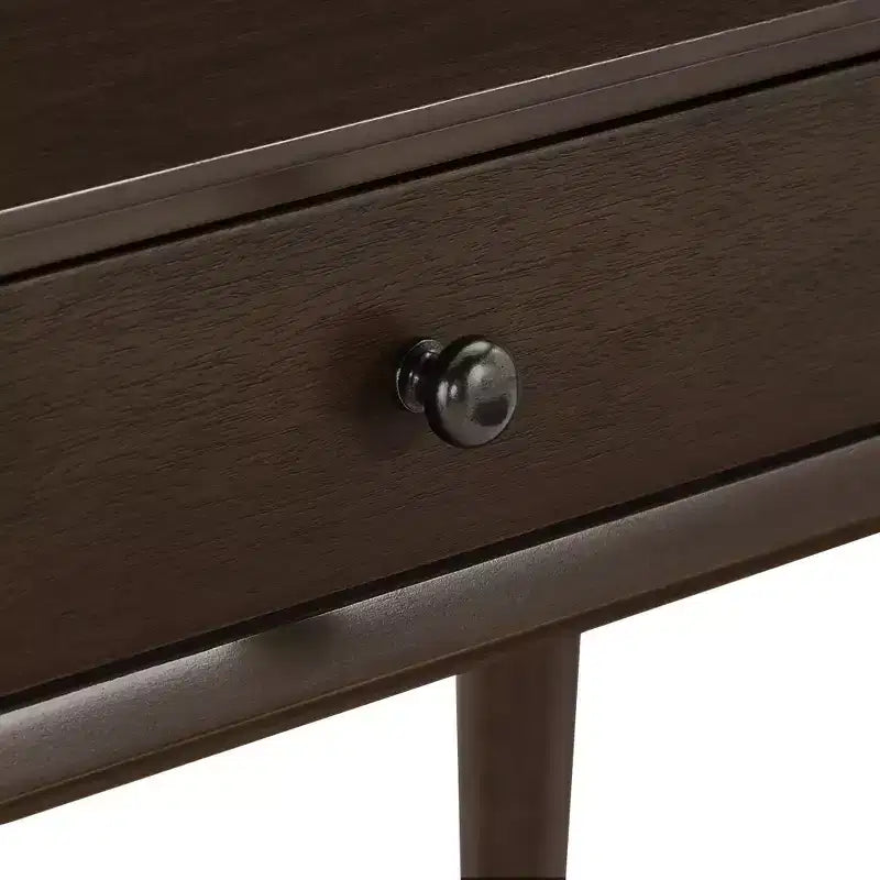 Wood 3-Drawer Writing Desk