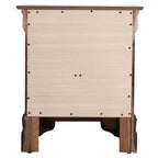 Rectangle Cherry Wood Nightstand For Living Room and Bedroom