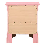 Rectangle Cherry Wood Nightstand For Living Room and Bedroom