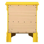 Rectangle Cherry Wood Nightstand For Living Room and Bedroom