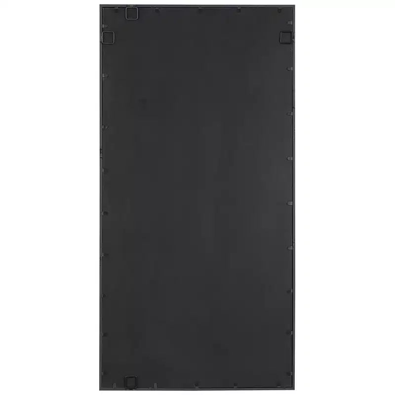 Schwarzer Schmiedeeisen-Wandspiegel 30 x 60