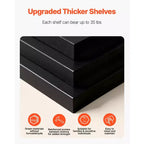 7 Tiers Rotating Shoe Rack Tower, 360 Spinning Shoe Rack, Revolving Storage Round Carousel Display, Freestanding Lazy Susan Organizer Display, Black