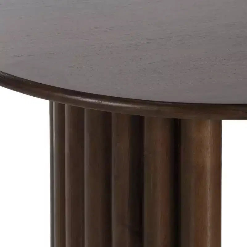 67 Walnut Solid Wood Double Pedestal Base Oval Dining Table