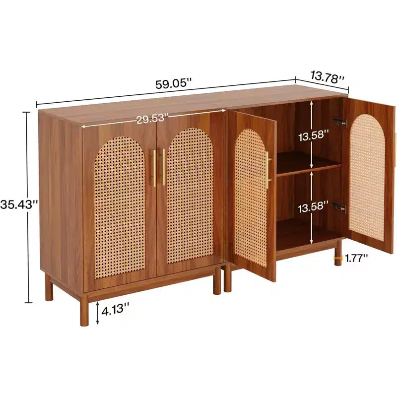 Modern 59 Storage Cabinet